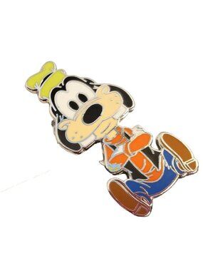 Disney Goofy Trading Pin Long Neck Badge Brooch Lapel Pin Accessories Jewelry